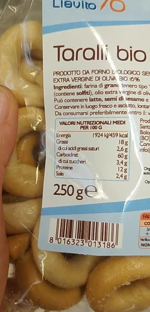 Taralli bio