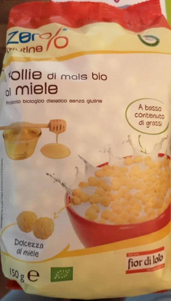 Follie di mais bio al miele