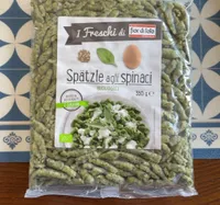 Spätzle agli spinaci