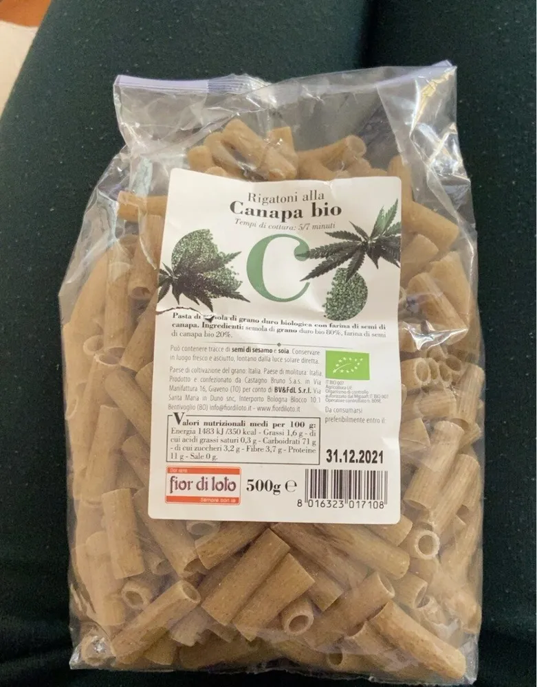 Rigatoni alla Canapa Bio