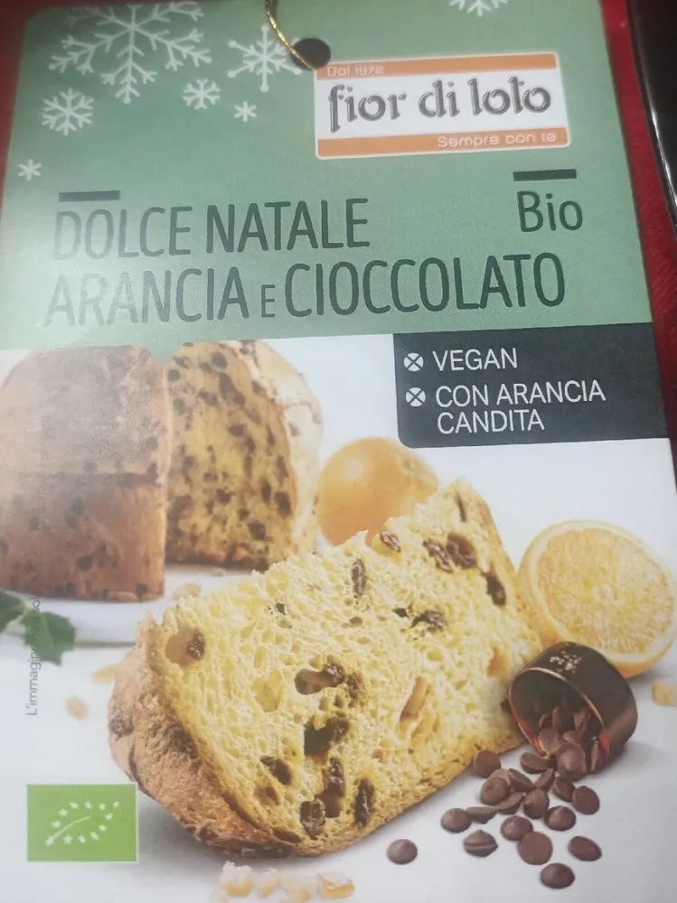 Dolce natale arancia e cioccolato