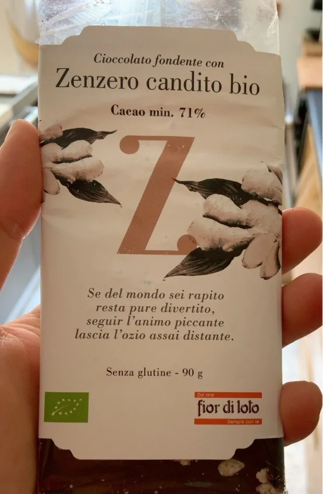 Zenzero candito bio