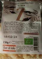 Zenzero candito