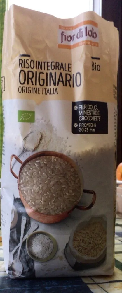 Riso integrale Originario