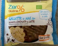 Gallette di mais bio cioccolato al latte