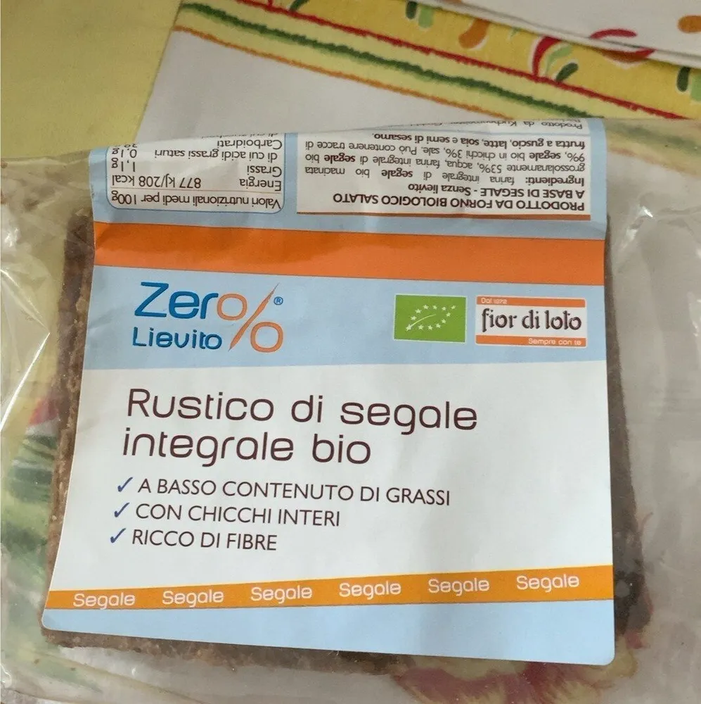 Rustico di segale integrale bio