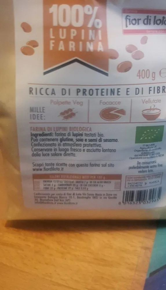Farina di lupini