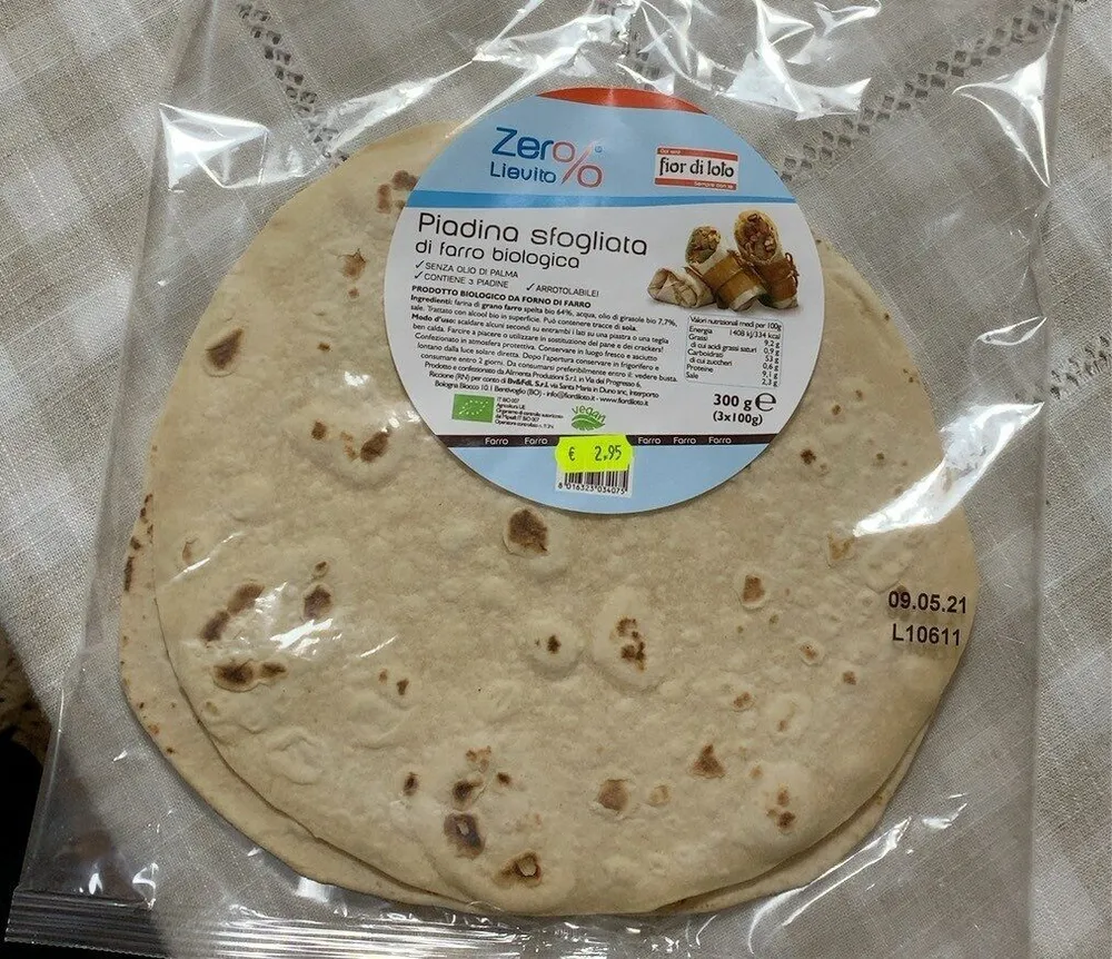Piadina sfogliata