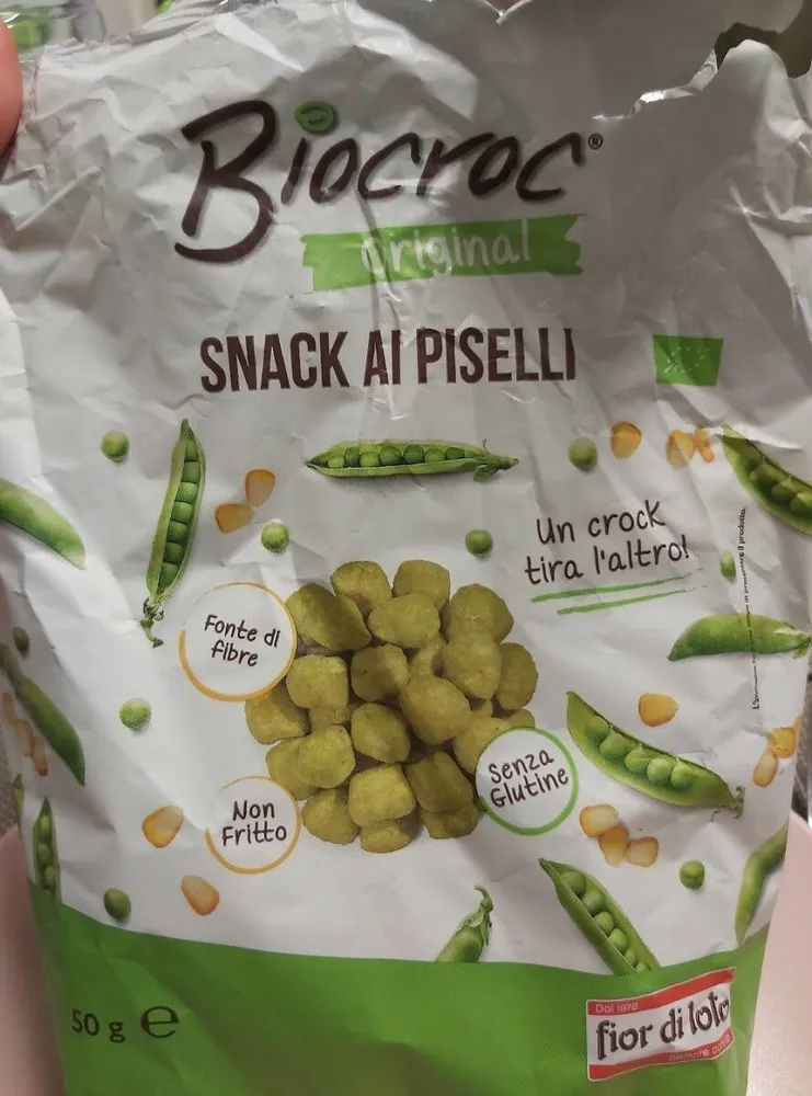 Snack ai piselli