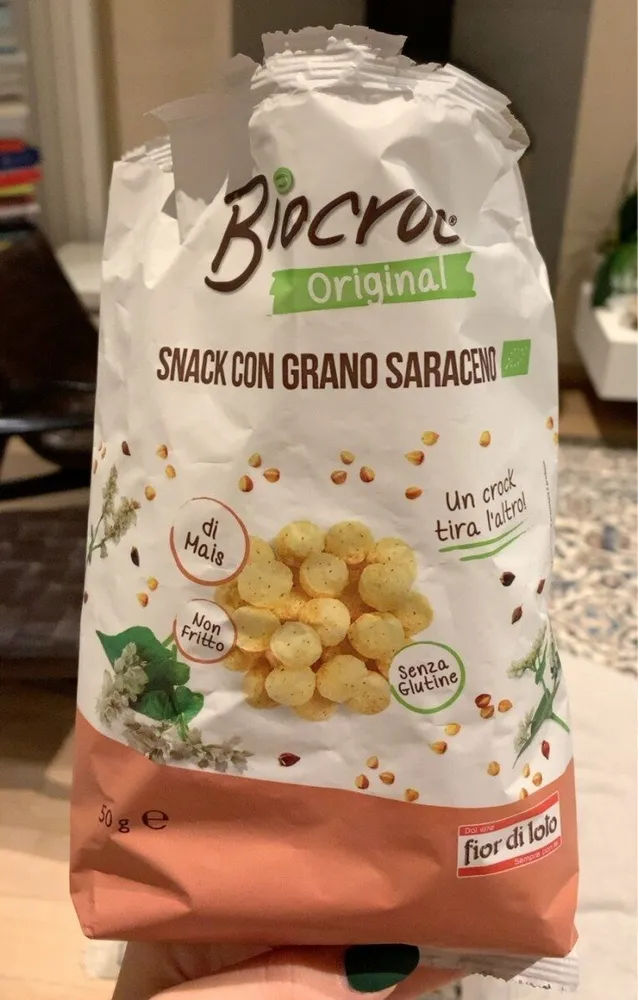 Snack con grano saraceno