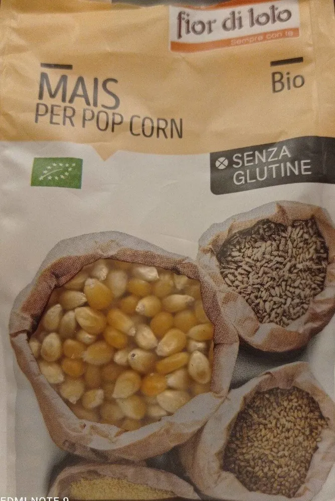 Mais per pop corn