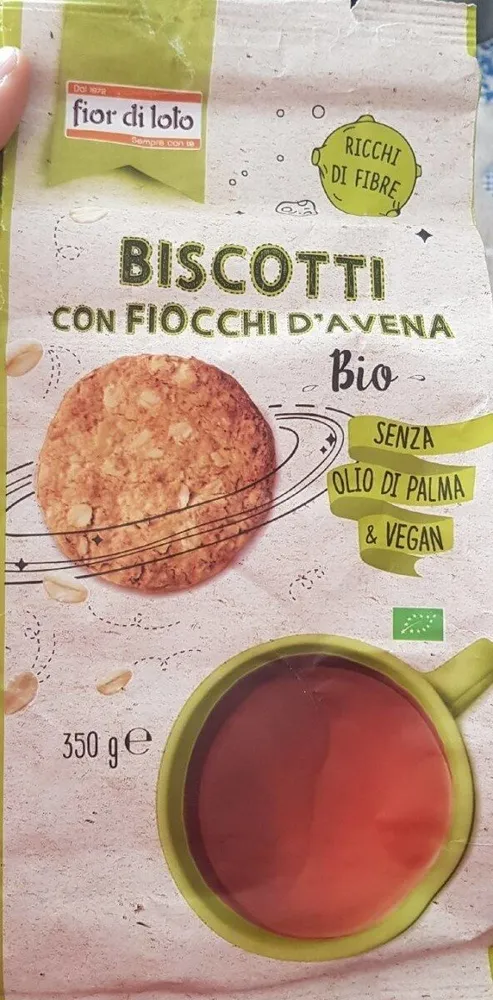 biscotti con fiocchi d’avena