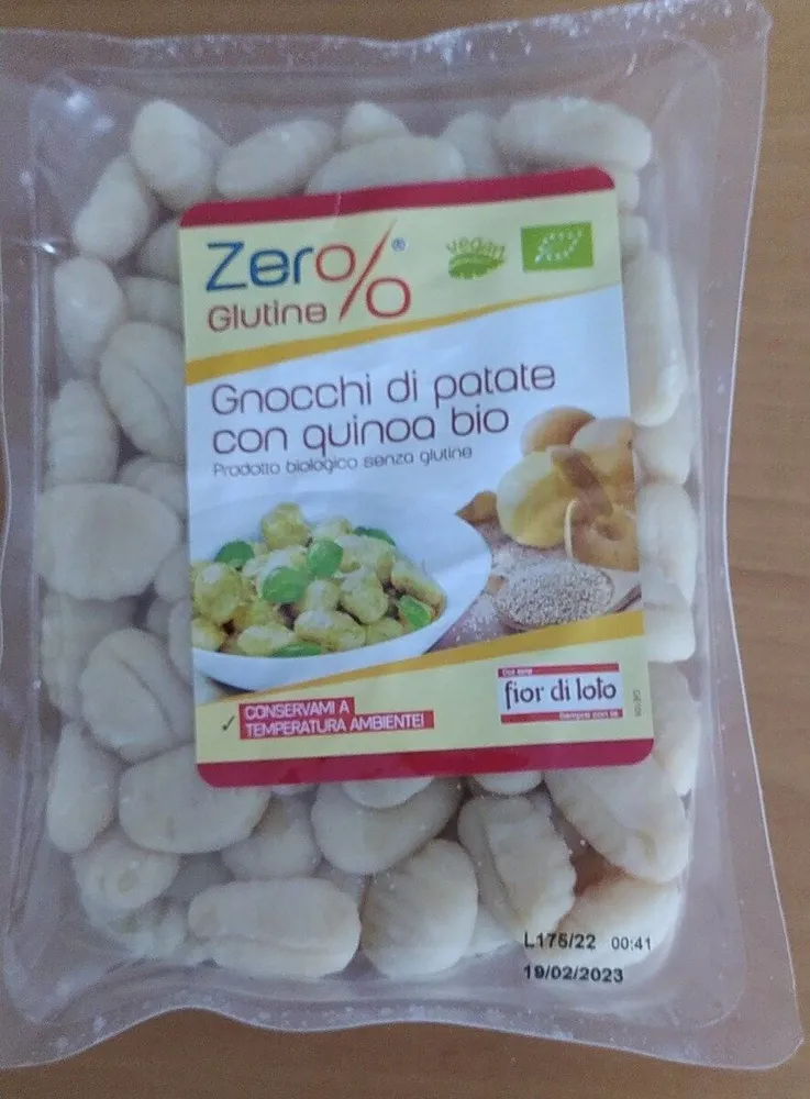 Gnocchi di patate con quinoa bio zero glutine