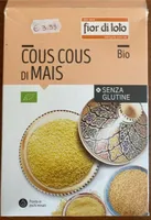 Cous cous di mais biologico