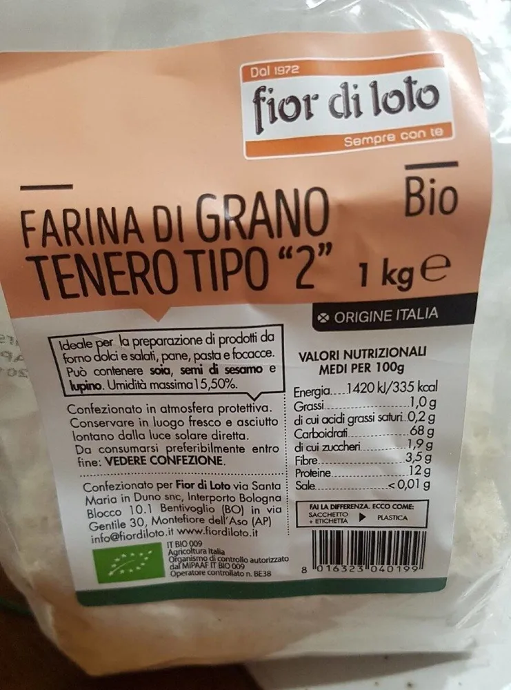 Farina di grano tenero tipo "2"