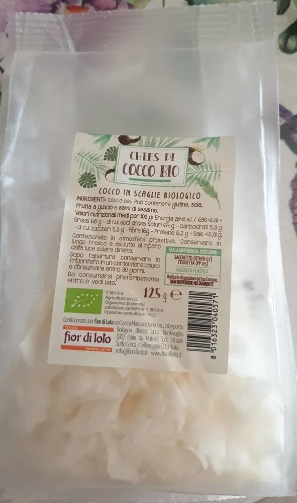 Chips di cocco bio