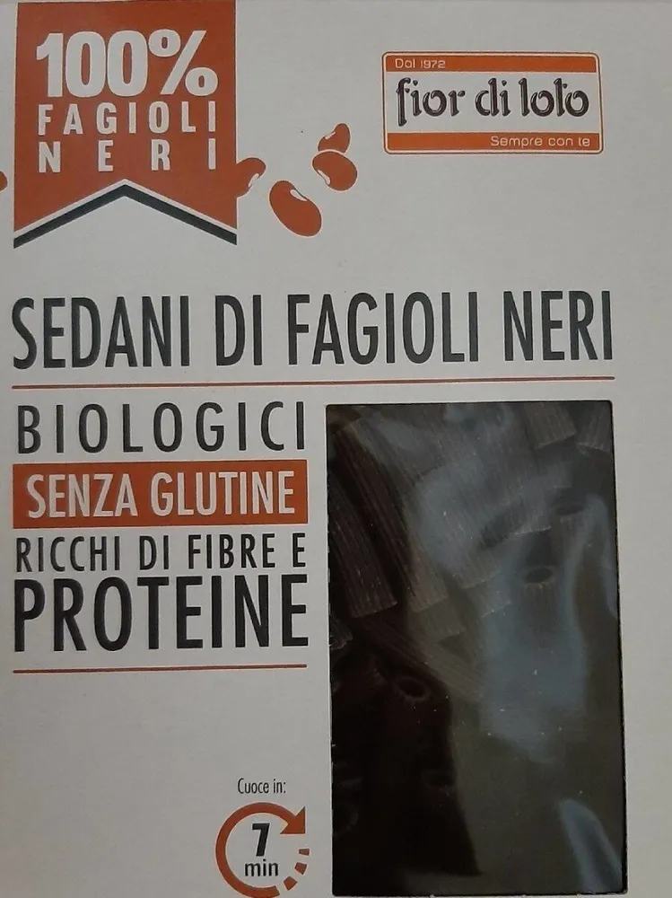 Sedanini di fagioli neri
