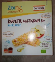 Barrette multigrani bio alle mele