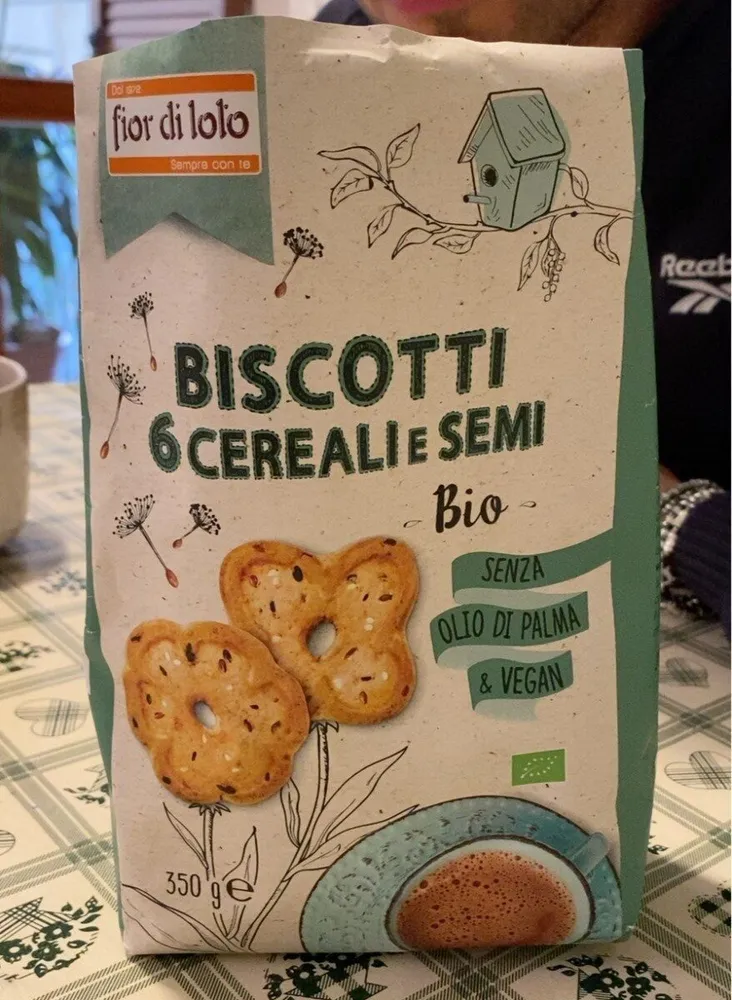 Biscotti 6 cereali e semi