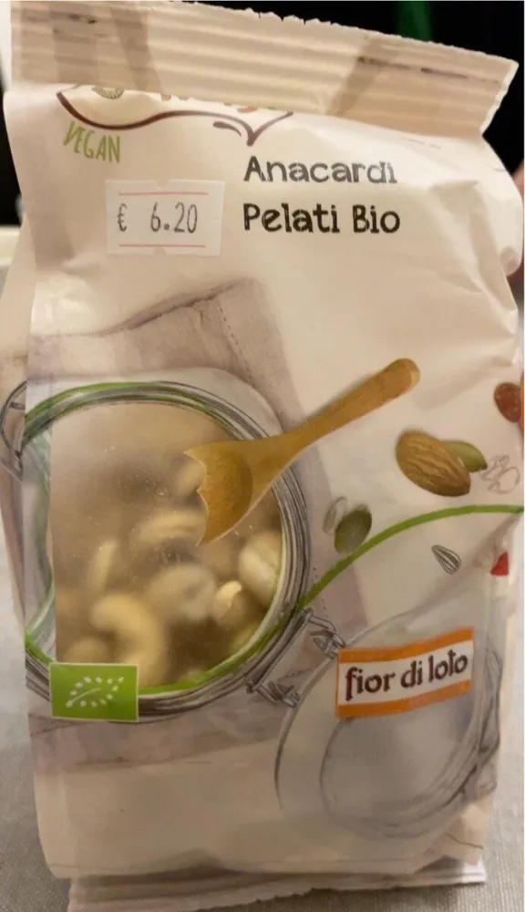 Anacardi pelati bio