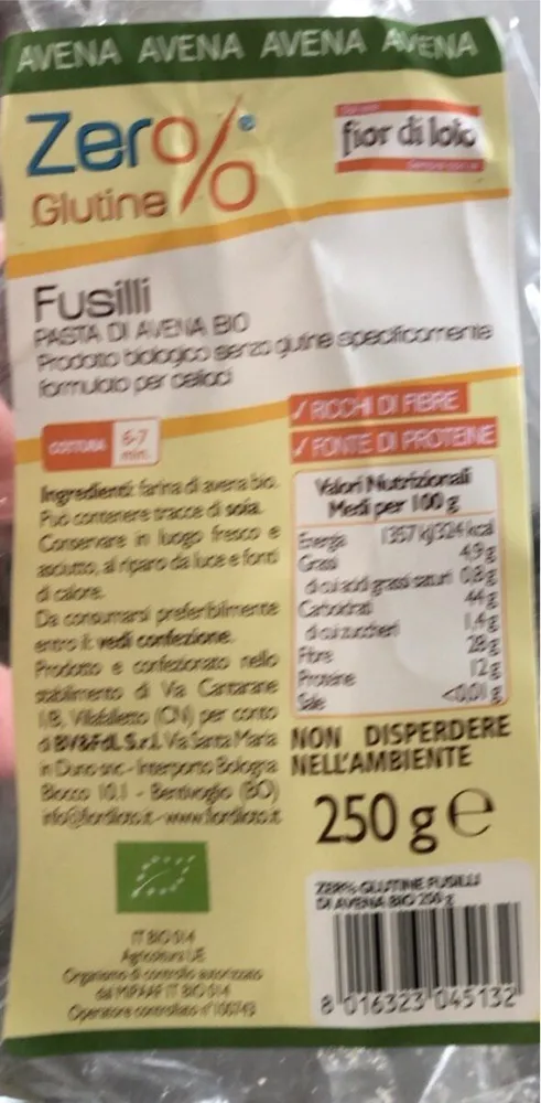 Fusilli avena