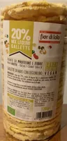 Gallette di mais con legumi bio