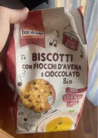 Biscotti con fiocchi d’avena e cioccolato bio