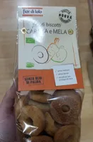 Fior di biscotto carota e mela
