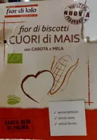 Fior di biscotti CUORI di MAIS