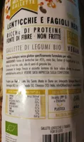 Gallette lenticchie e fagioli neri
