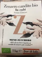 Zenzero candito bio