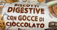 Biscotti digestive gocce di cioccolato