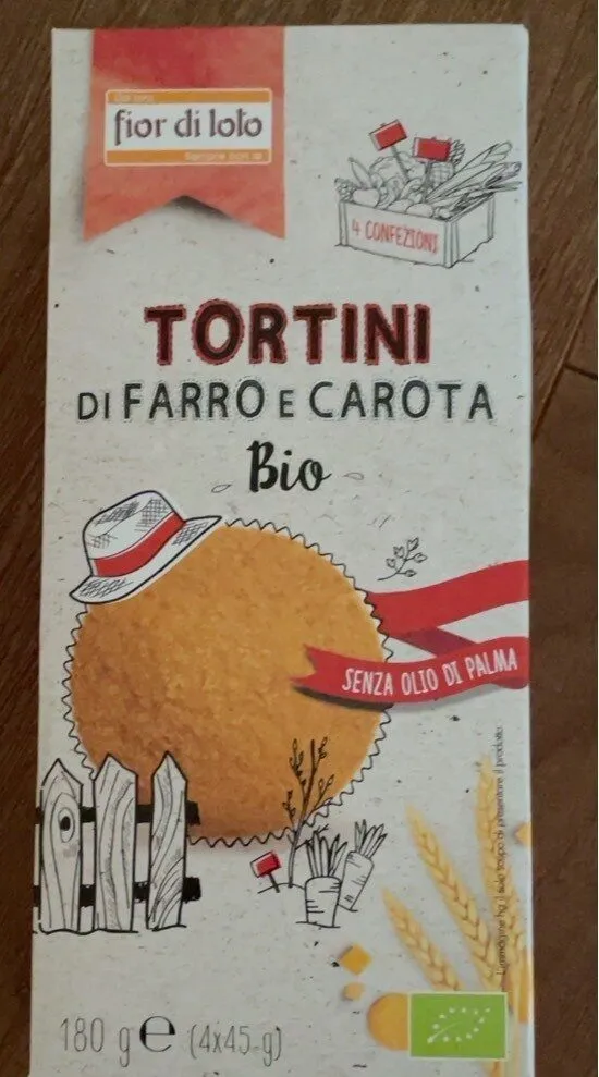 Tortini di farro e carota