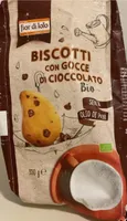 Biscotti con gocce di cioccolato