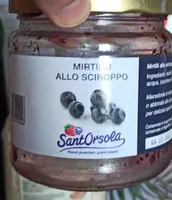 Mirtilli allo sciroppo