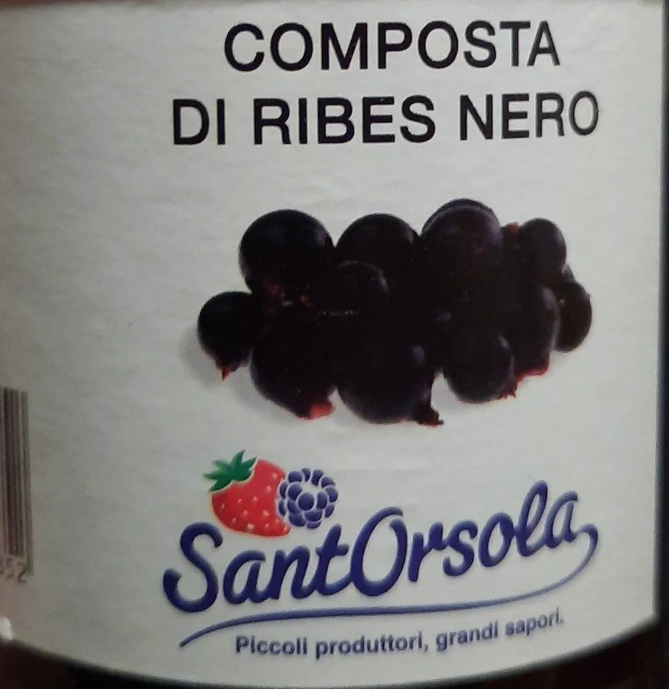 Composta di ribes nero