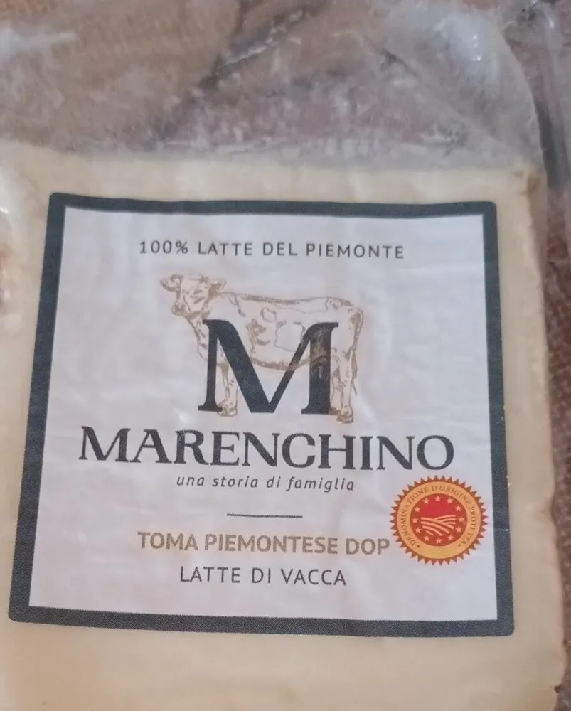 Toma piemontese DOP