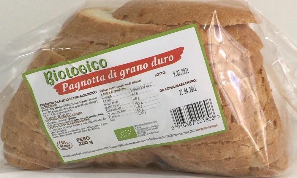 Pagnotta di grano duro Bio