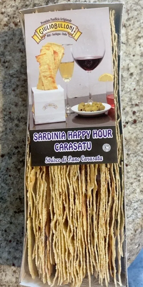 Strisce di pane carasatu