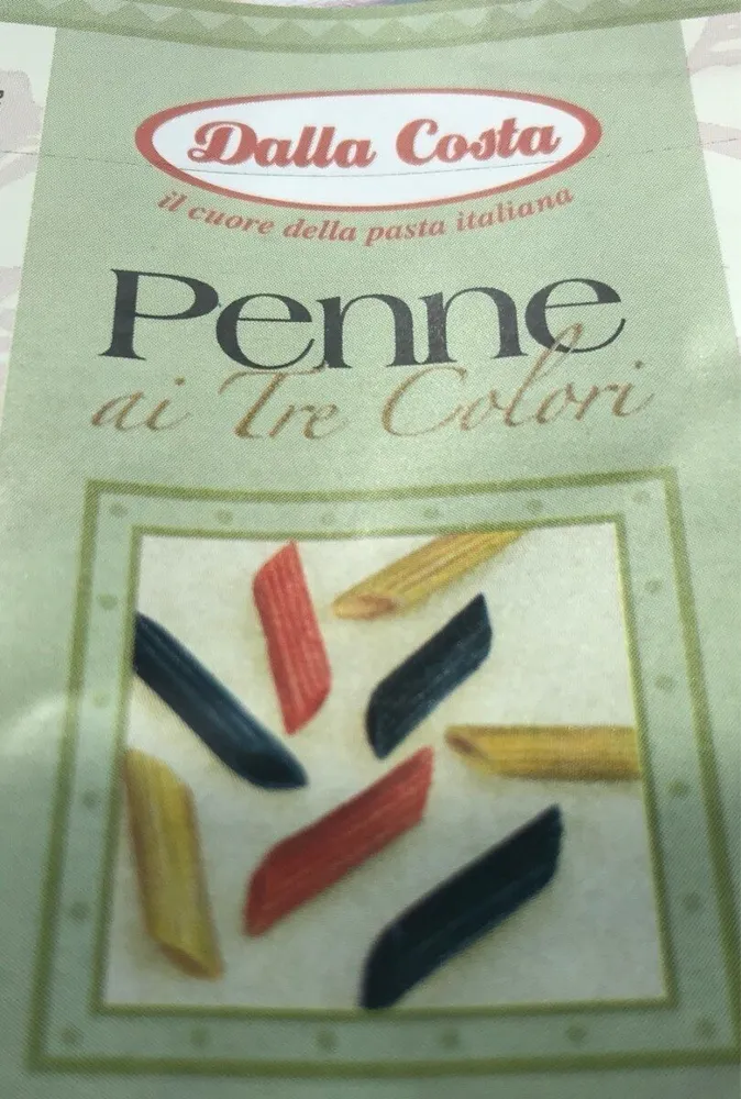 Penne ai tre colori