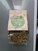 Organic penne 100% pea piselli