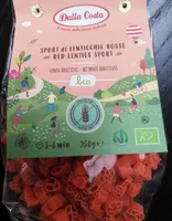 Organic Red Lentils Pasta, Sport