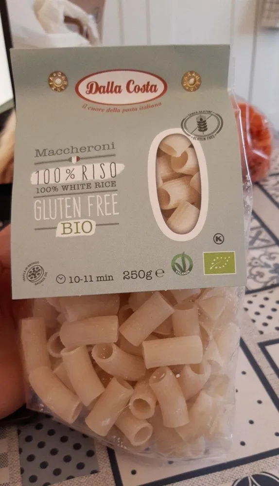 Maccheroni 100% riso bio