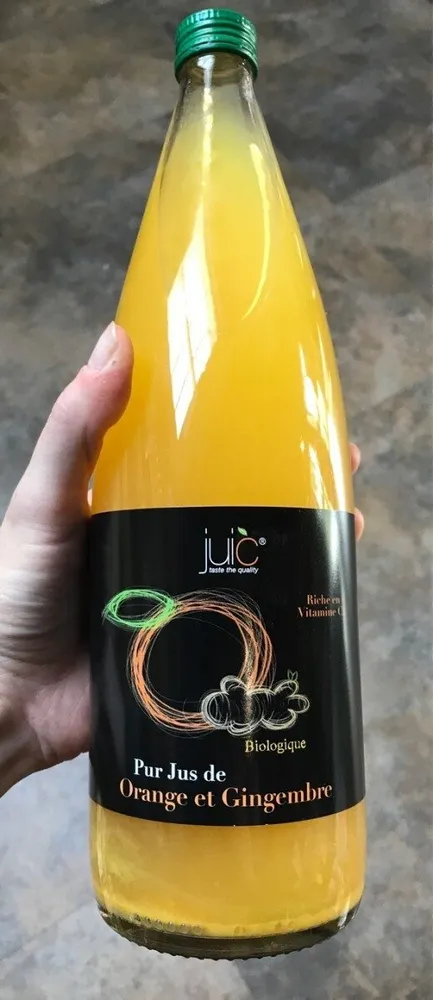 Put jus de orange et gimgembre