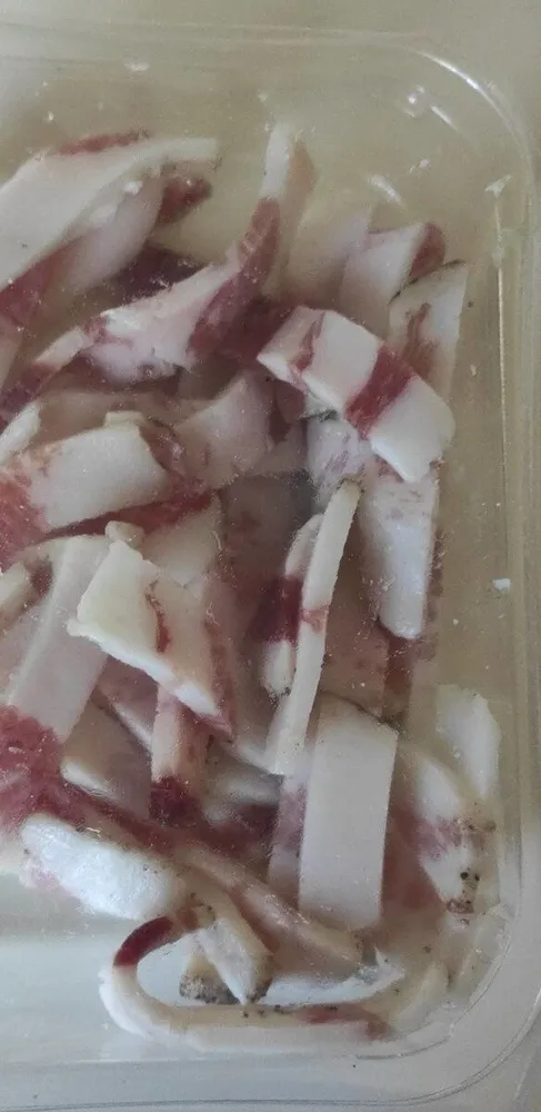 Guanciale al pepe a francobolli