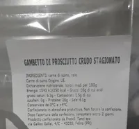 Gambetto di prosciutto crudo stagionato