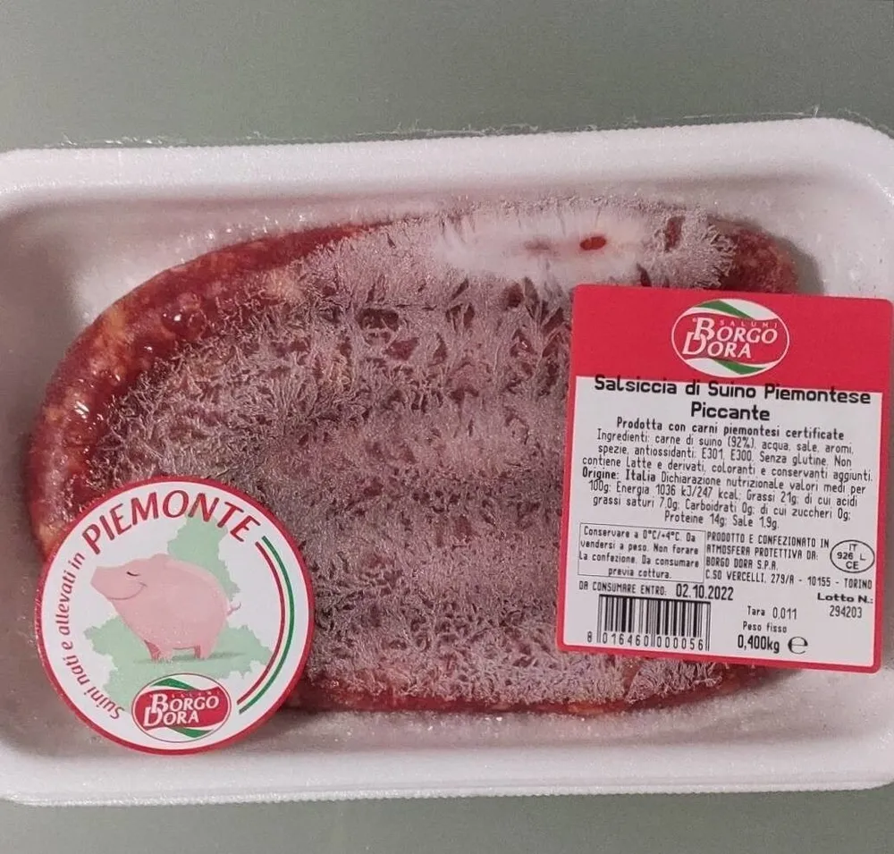 Salsiccia di suino Piemontese piccante