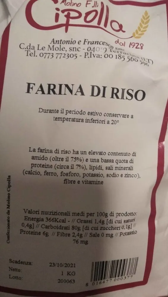 Farina di riso