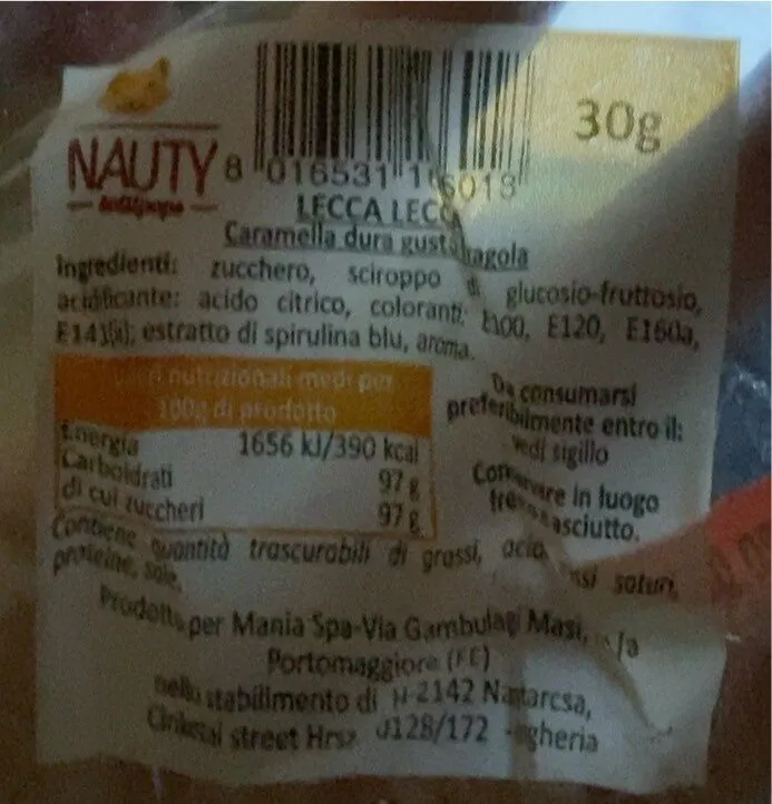 Nauty lollipops