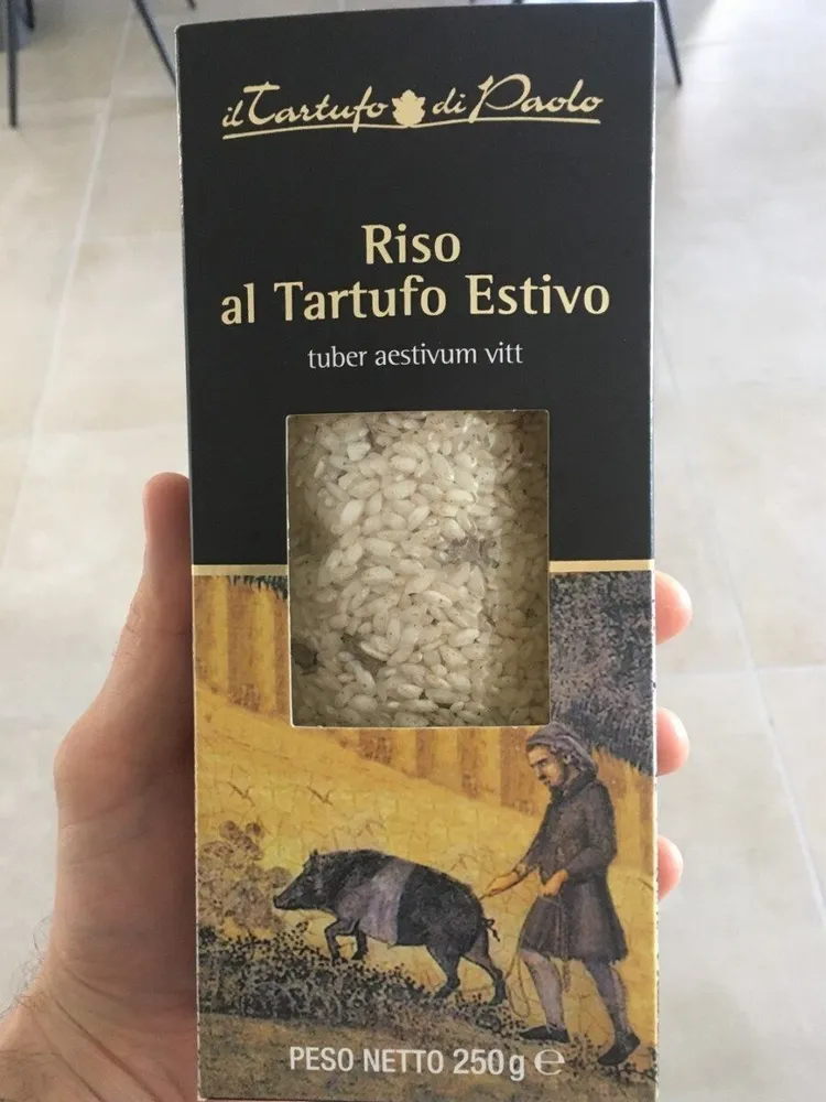 Riso al tartufo estivo
